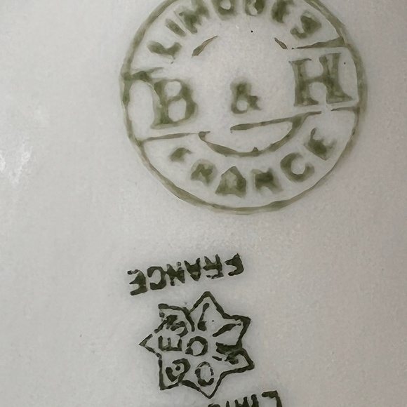 Limoges France Floral oblong dish - Picture 2 of 3